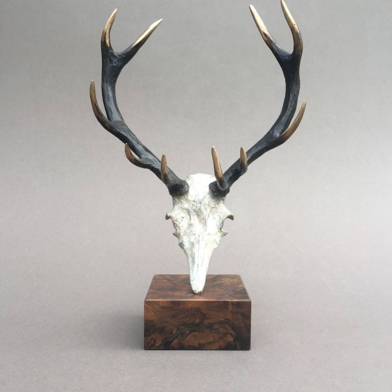 Médaille Trophée Chevreuil En Bronze – Décoration Chasse 4 Cm | Cadeau Chasseur, Collectionneur