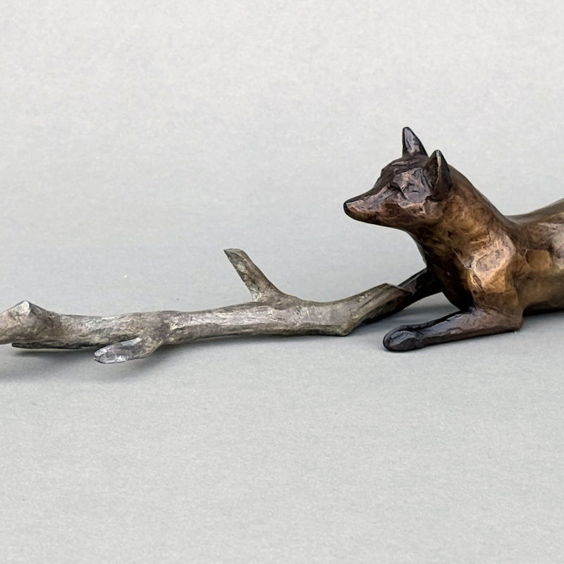 Renard et chasse « L’affût » Renard et chasse « L’affût »